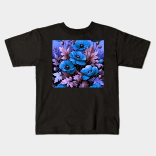 Poppy Flower Kids T-Shirt